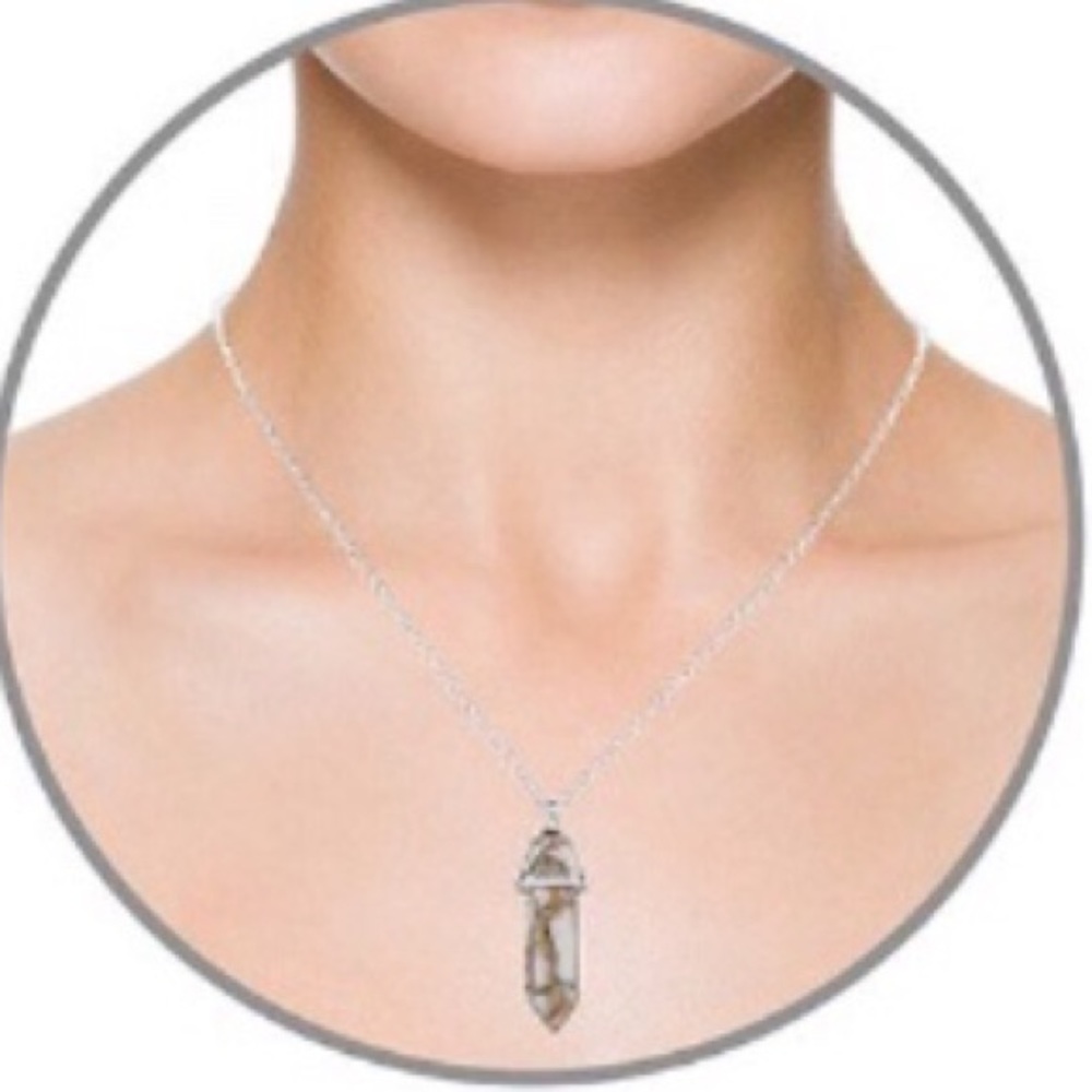 New Crystal Gemstone necklace